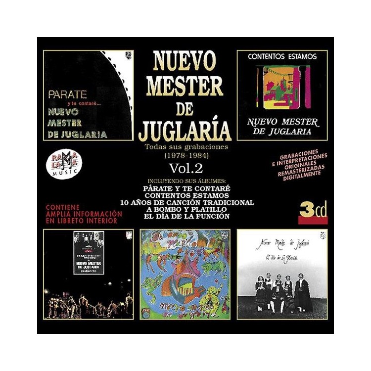 NUEVO MESTER DE JUGLARIA - TODAS SUS GRABACIONES VOL.2 (1978-1984)