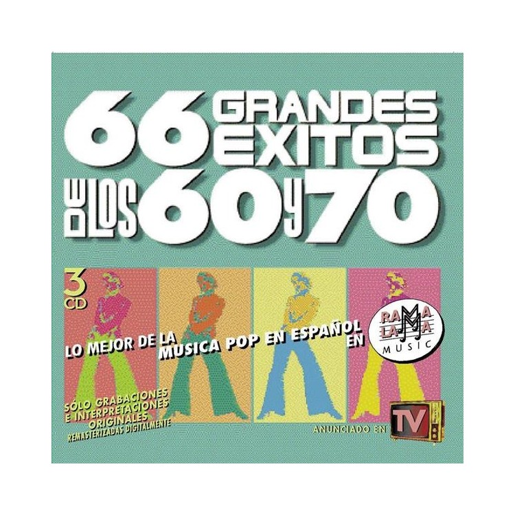 VARIOS / RAMALAMA - 66 GRANDES EXITOS DE LOS 60 Y 70