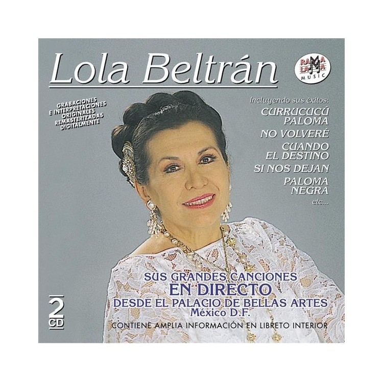 LOLA BELTRAN - SUS GRANDES CANCIONES EN DIRECTO