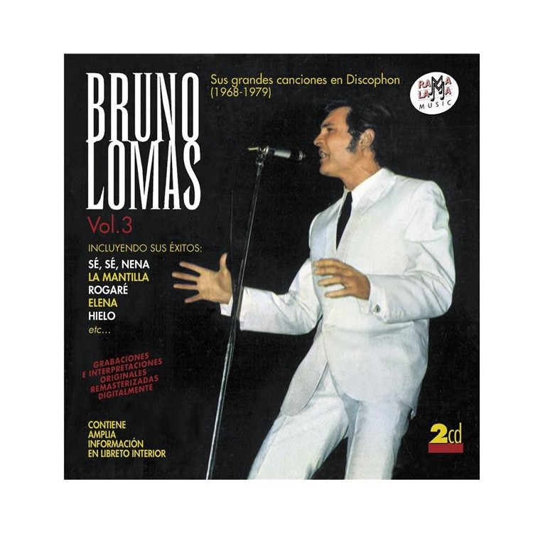 BRUNO LOMAS - SUS GRANDES GRABACIONES EN DISCOPHON VOL.3