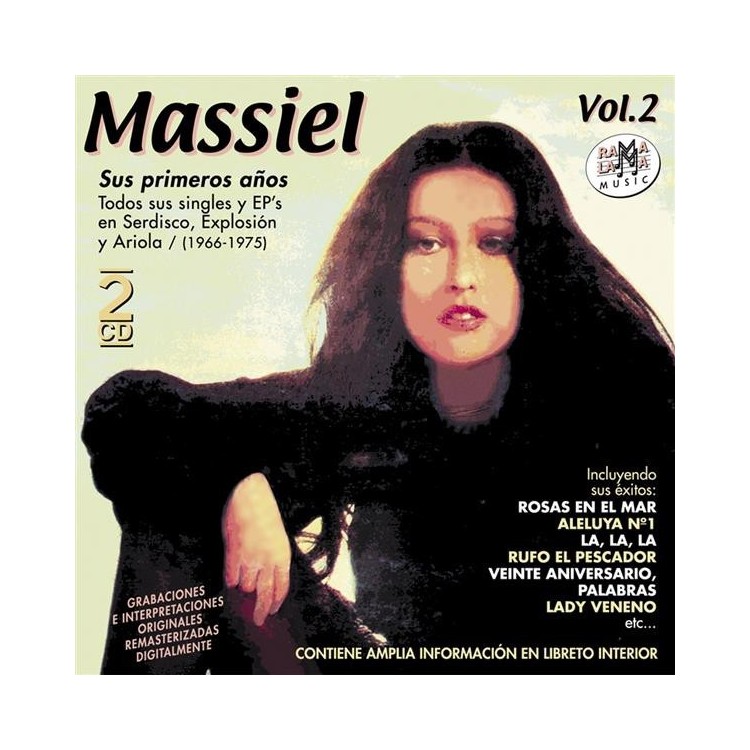 MASSIEL - SUS PRIMEROS AÑOS TODOS SUS SINGLES Y EPS EN SERDISCO (1966-1975)