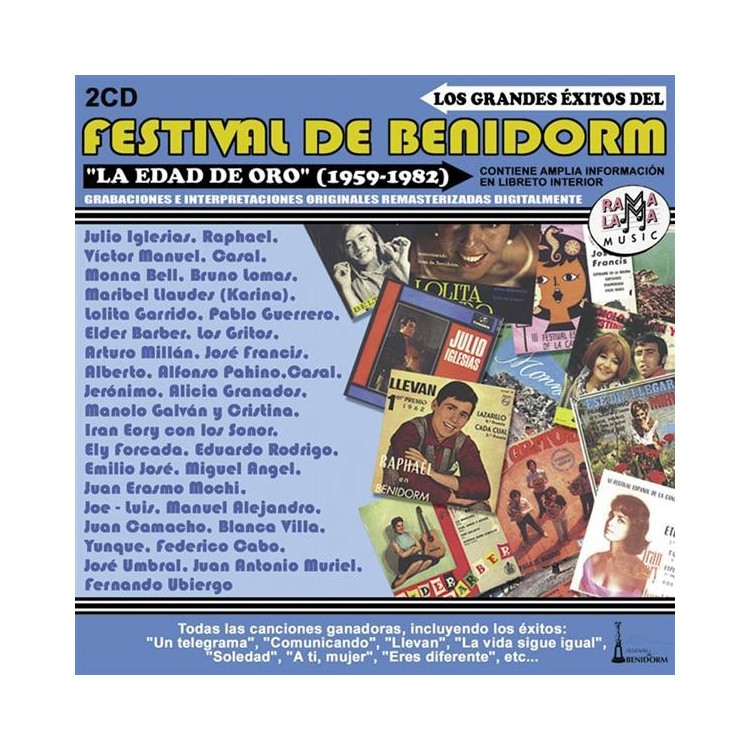 FESTIVAL DE BENIDORM - LA EDAD DE ORO (1959-1982)