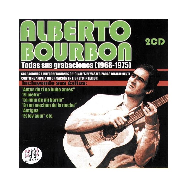 ALBERTO BOURBON - Todas Sus Grabaciones (1968-1975)