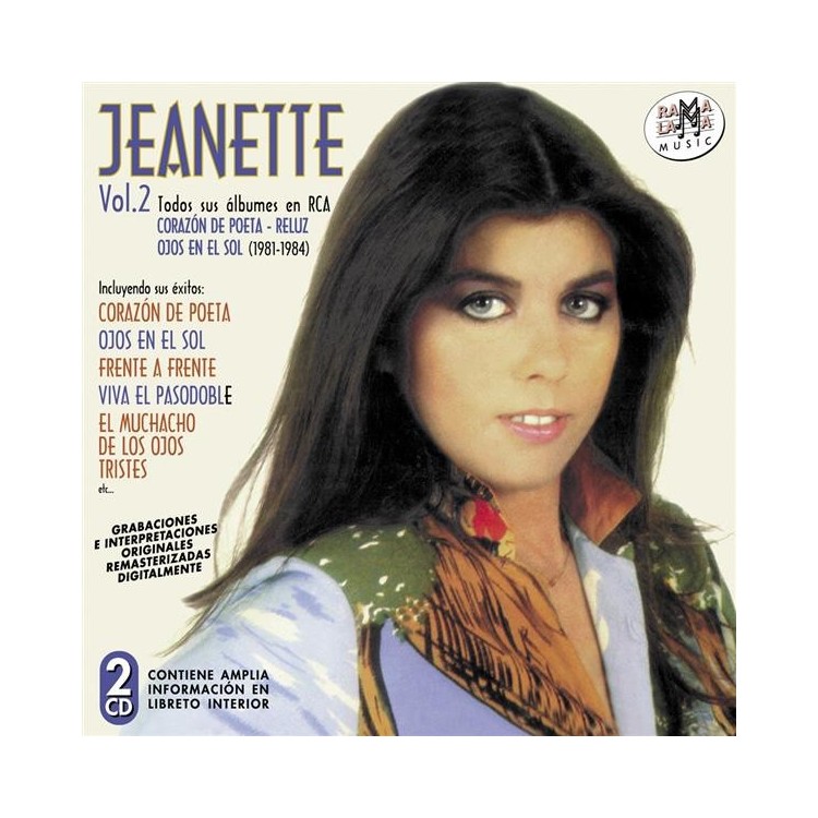 JEANETTE VOL. 2 - Todos Sus Albumes en RCA (1981-1984)