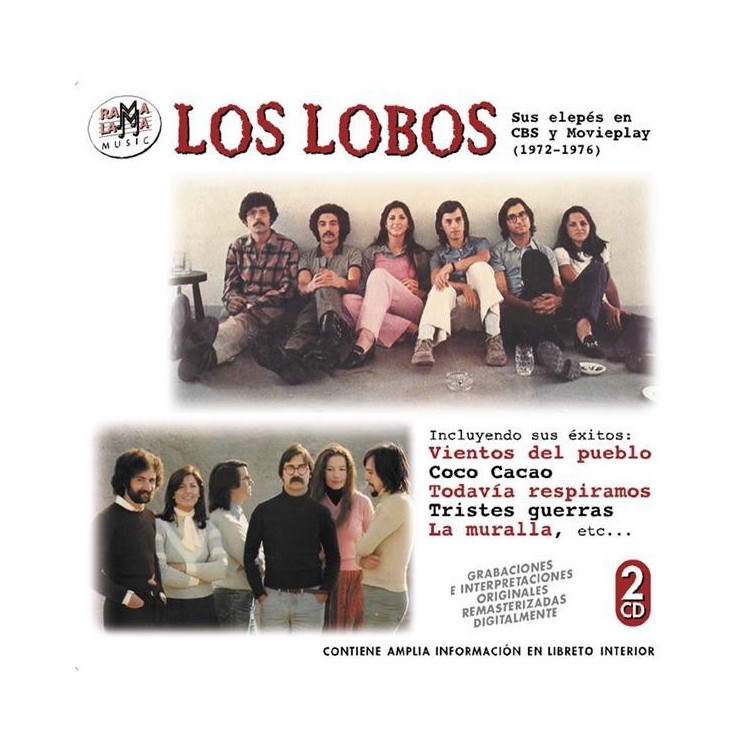 LOS LOBOS - Sus Elepes en CBS y Movieplay (1972-1976)