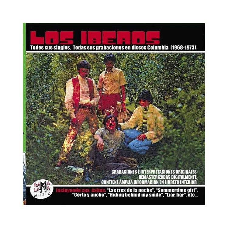 LOS IBEROS - TODOS SUS SINGLES - Todas Sus Grabaciones En Discos Columbia (1968-1973)