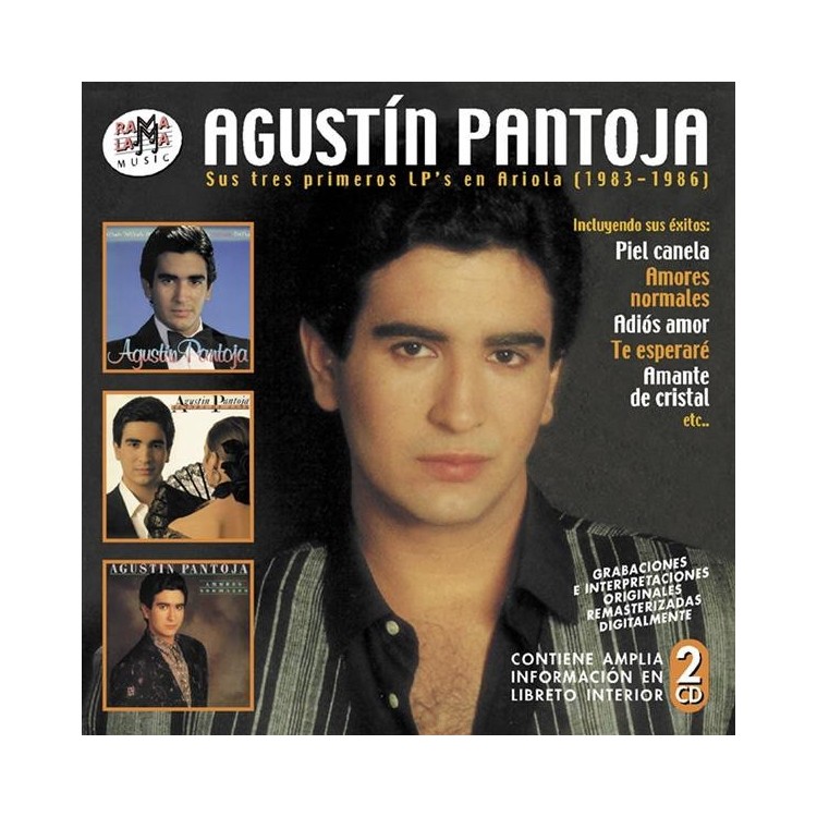 AGUSTIN PANTOJA - Sus Tres Primeros LP's En Ariola (1983-1986)