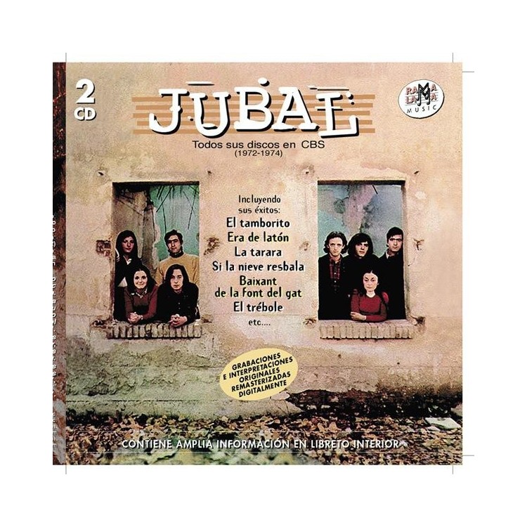 JUBAL - Todos sus discos en CBS (1972-1974)