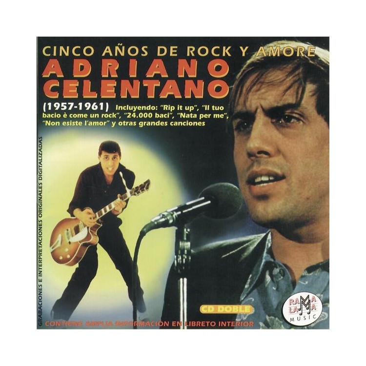 ADRIANO CELENTANO - CINCO AÑOS DE ROCK Y AMORE