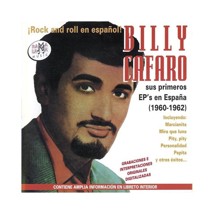 BILLY CAFARO - SUS PRIMEROS EP’S EN ESPAÑA