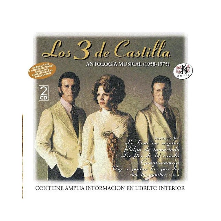 LOS TRES DE CASTILLA - ANTOLOGIA MUSICAL