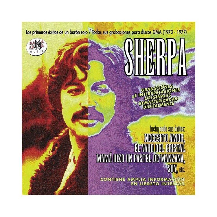 SHERPA - TODAS SUS GRABACIONES EN DISCOS GMA