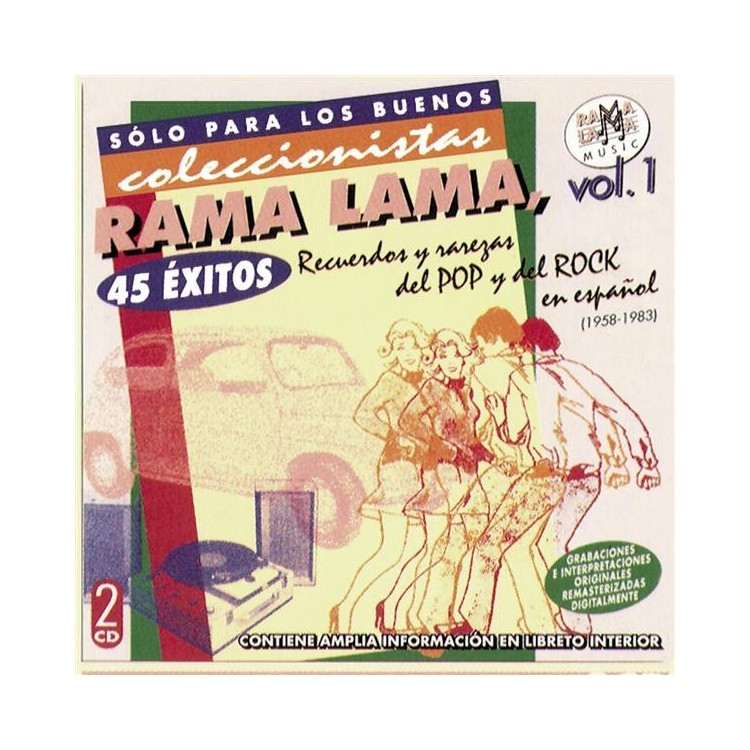 RAMALAMA VOL.1 - 45 EXITOS, RECUERDOS Y RAREZAS DEL POP