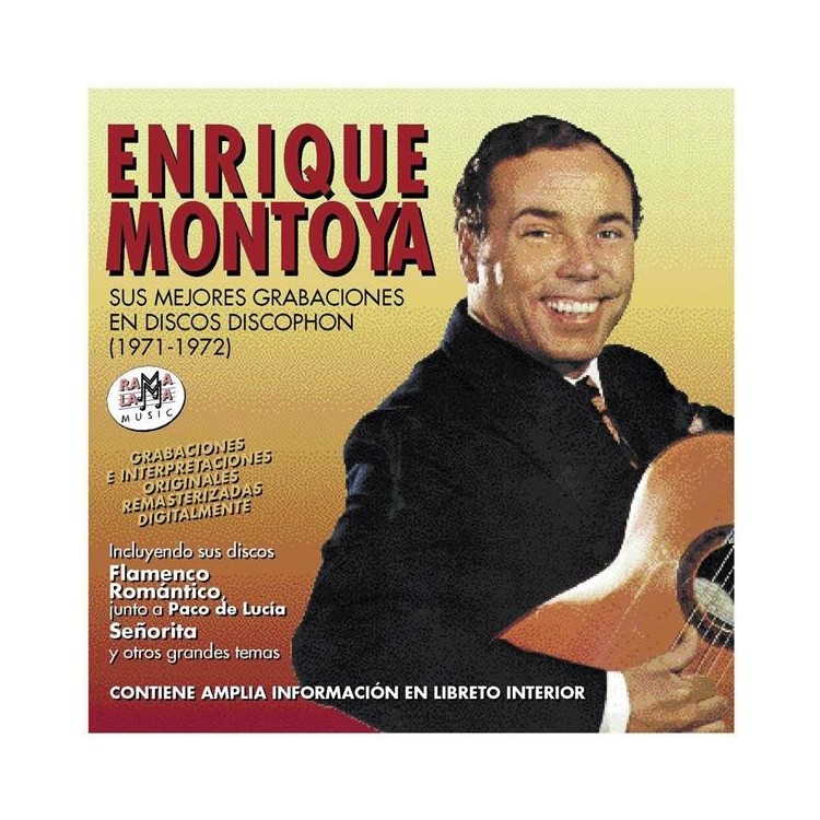 ENRIQUE MONTOYA - SUS MEJORES GRABACIONES EN DISCOPHON