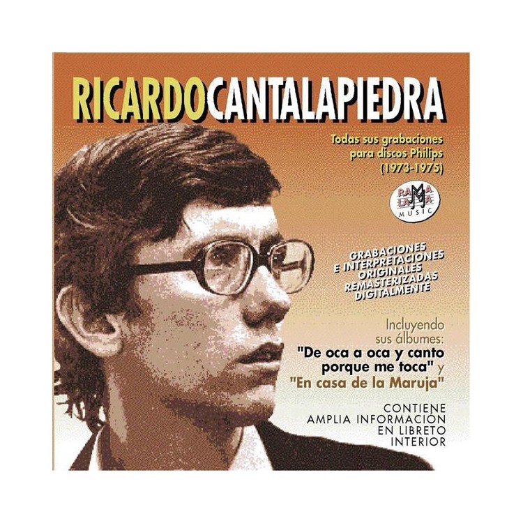 RICARDO CANTALAPIEDRA - TODAS SUS GRABACIONES EN PHILIPS