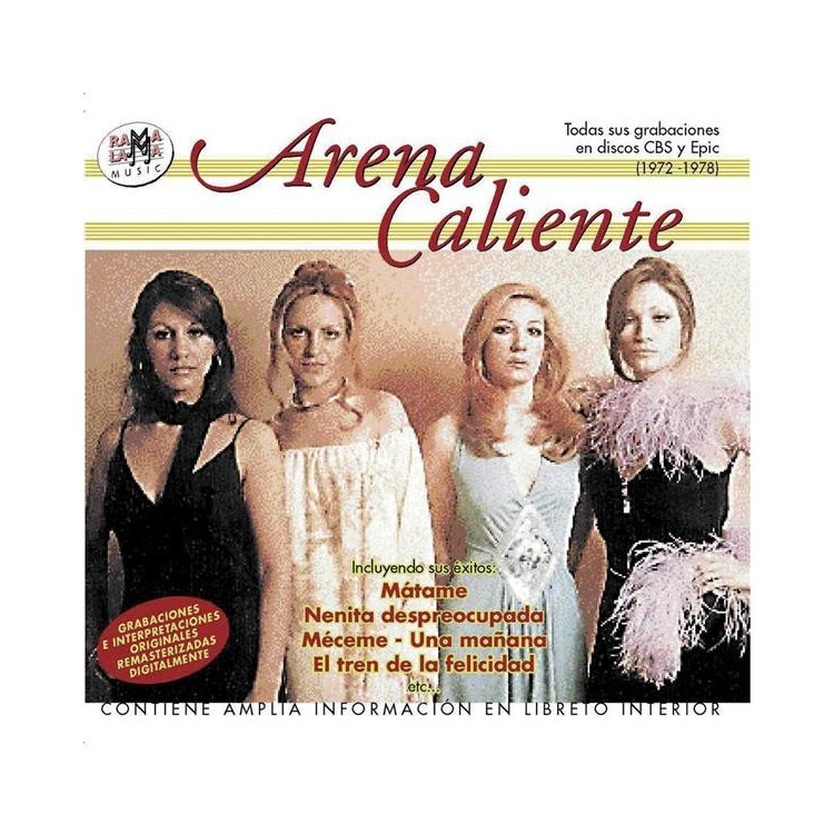 ARENA CALIENTE - TODAS SUS GRABACIONES PARA DISCOS CBS Y EPIC (1972-1978)