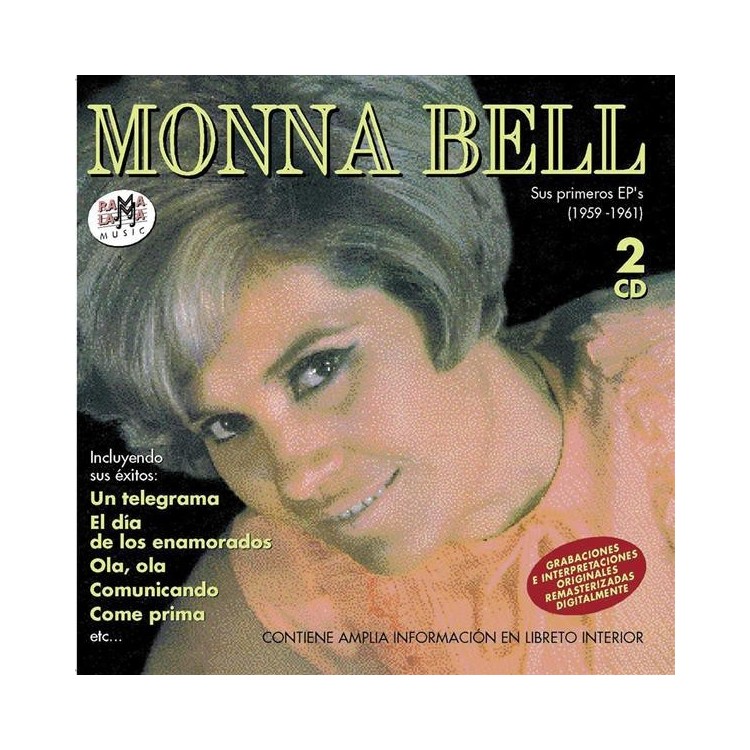 MONNA BELL - SUS PRIMEROS EP'S (1959-1961)