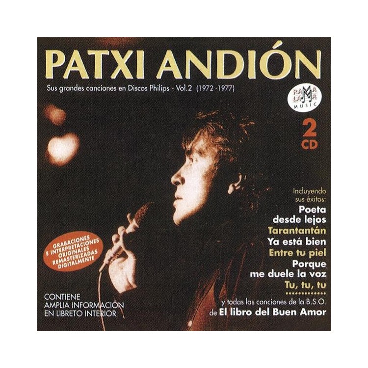 PATXI ANDION - TODAS SUS GRABACIONES EN DISCOS PHILIPS VOL.2 (1972-1977)