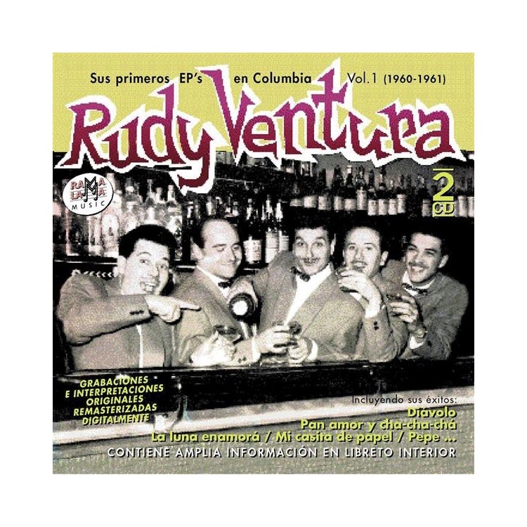 RUDY VENTURA - SUS PRIMEROS EP'S EN COLUMBIA (1960-1961)