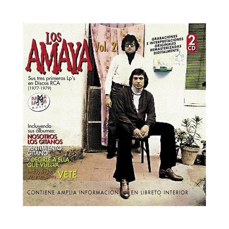 LOS AMAYA - SUS TRES PRIMEROS LP'S EN DISCOS RCA (1977-1979)