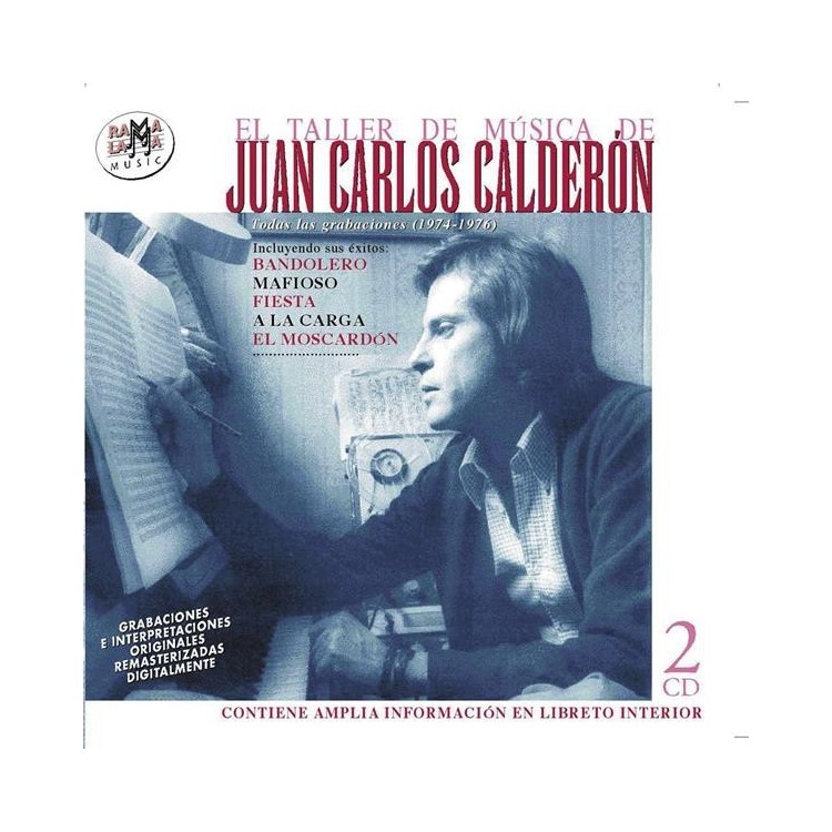 JUAN CARLOS CALDERON - TODAS LAS GRABACIONES DEL TALLER DE MUSICA (1973-1976)