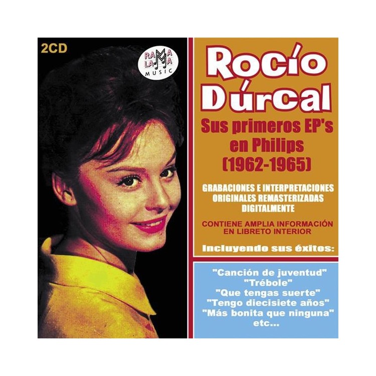 ROCIO DURCAL - SUS PRIMEROS EPS EN DISCOS PHILIPS (1962-1965)