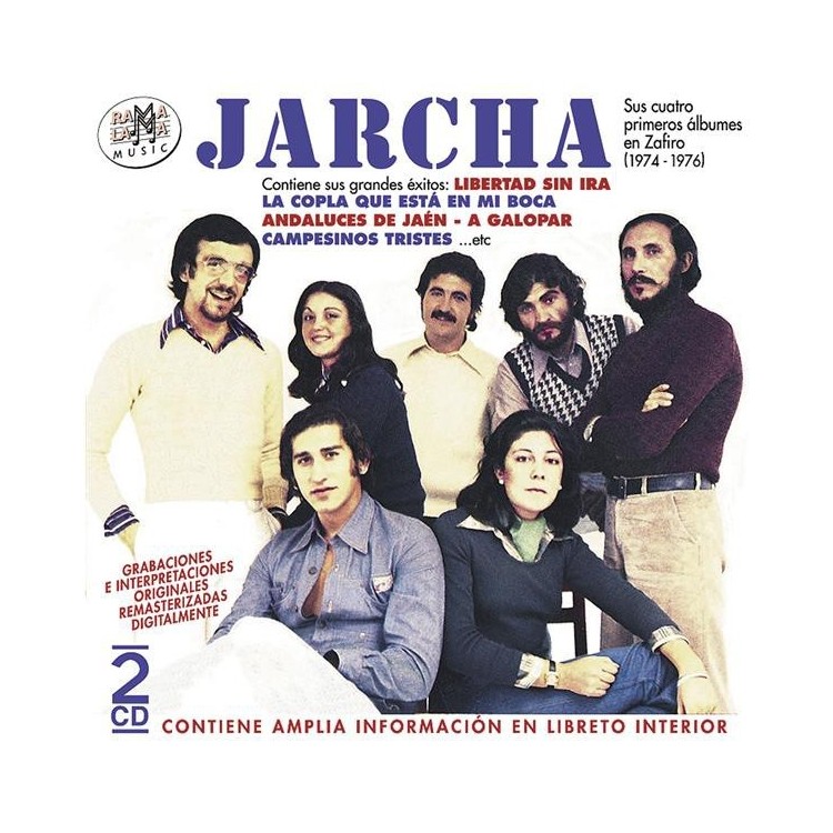 JARCHA - SUS CUATRO PRIMEROS ALBUMES EN ZAFIRO