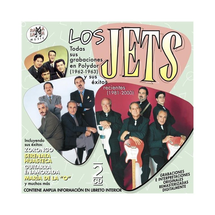 LOS JETS - TODAS SUS GRABACIONES EN POLYDOR (1962-1963) Y (1981-2000)