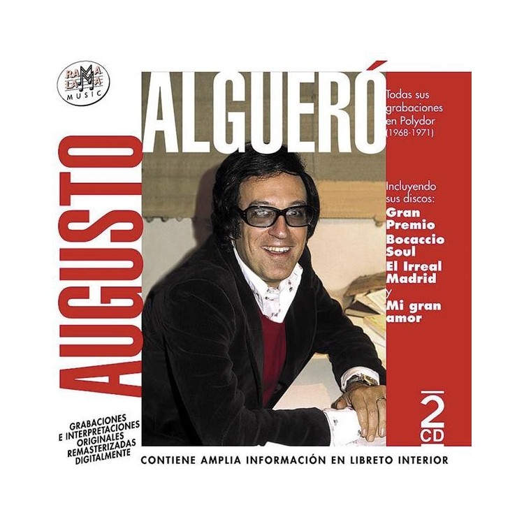 AUGUSTO ALGUERO - TODAS SUS GRABACIONES EN POLYDOR (1968-1971)