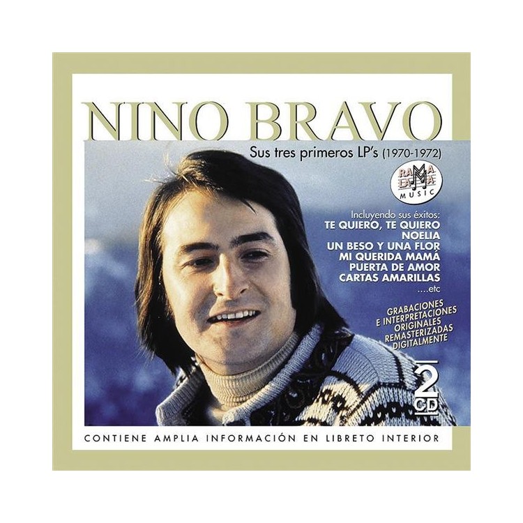 NINO BRAVO - SUS TRES PRIMEROS LPS (1970-1972)