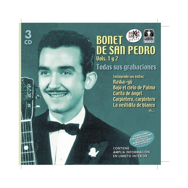 BONET DE SAN PEDRO VOL. 1 Y 2 - Todas Sus Grabaciones (1941 - 1955)