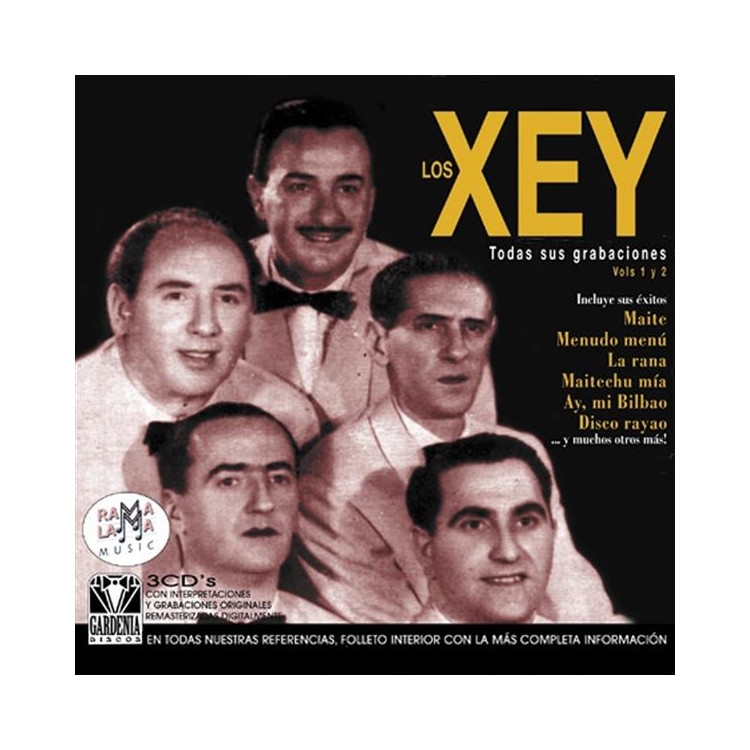 LOS XEY - Todas Sus Primeras Grabaciones y Exitos Vol. 1 y 2