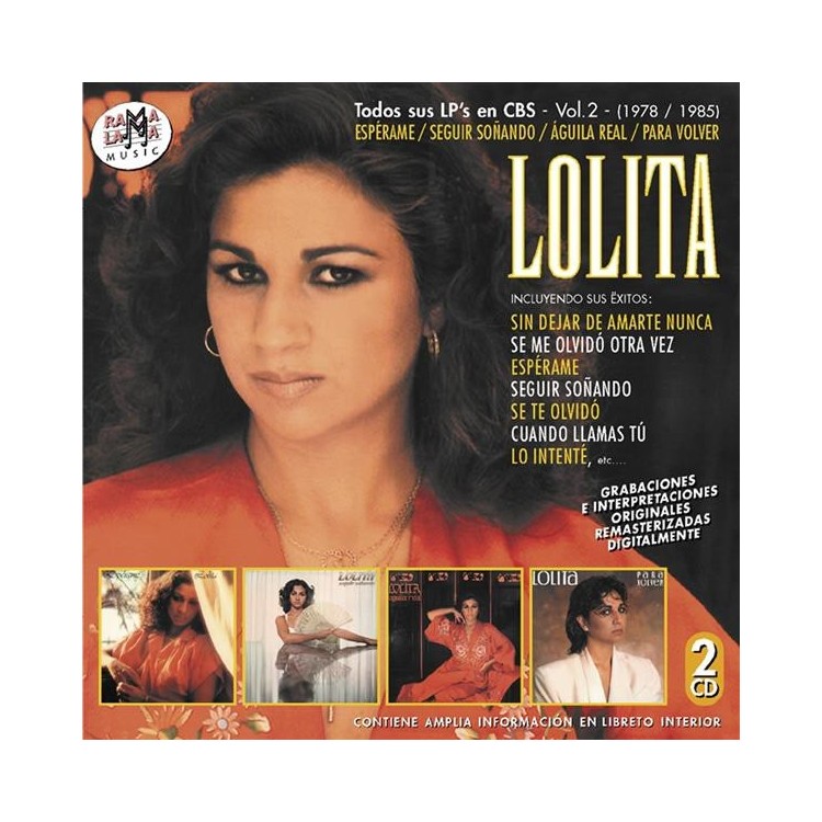 LOLITA VOL. 2 - Todos Sus LP's En CBS (1978-1985)