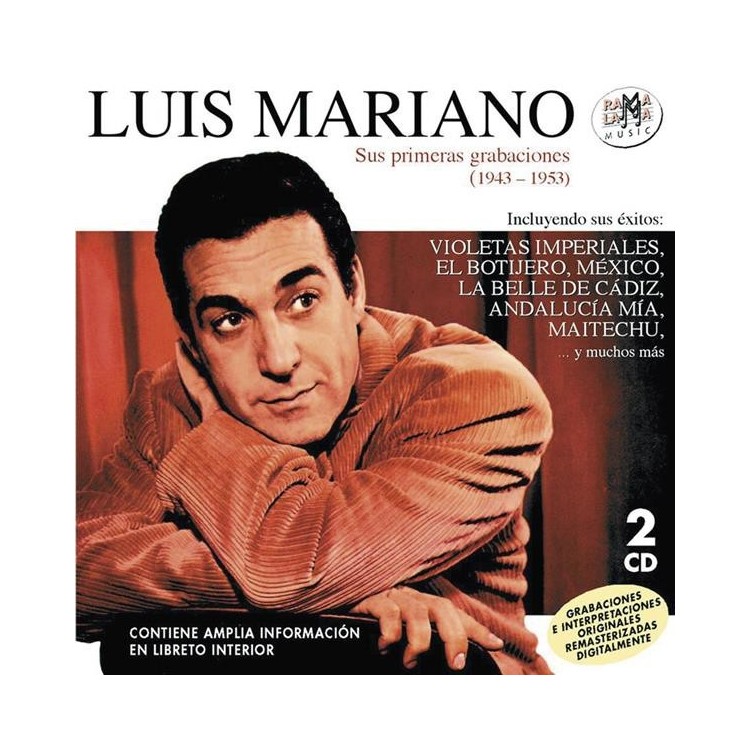 LUIS MARIANO - Sus Primeras Grabaciones (1943-1953)