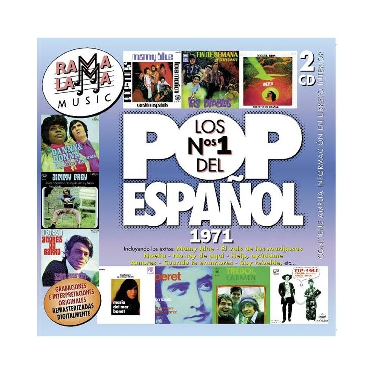 LOS NºS 1 DEL POP ESPAÑOL - 1971