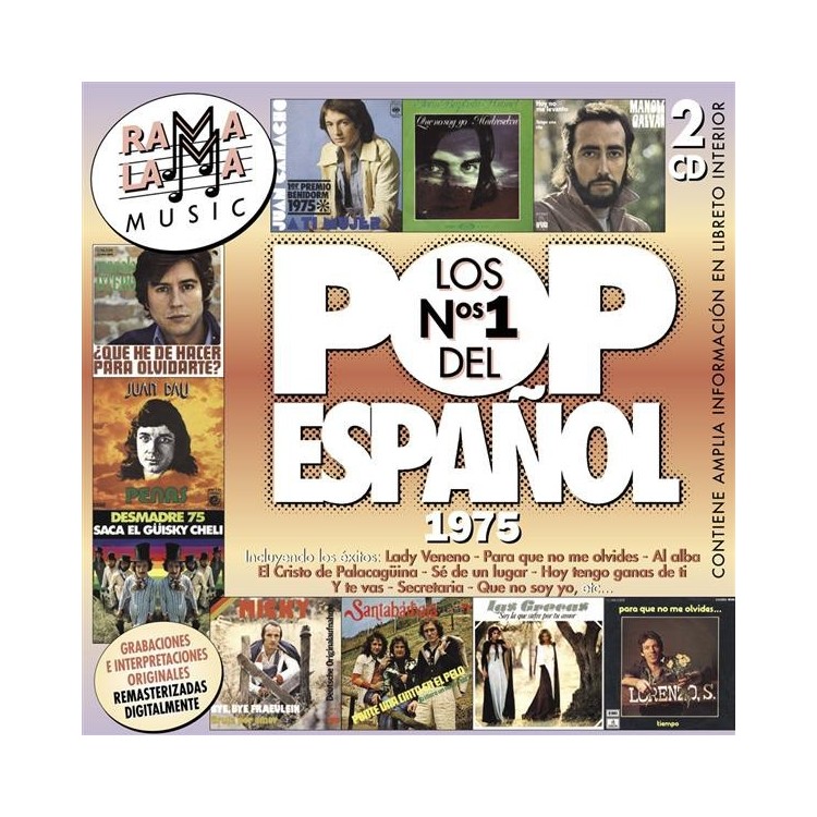 LO MEJOR DEL POP ESPAÑOL 1975 - Colección “los números uno del pop español”