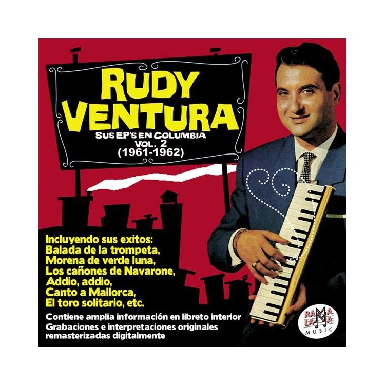 RUDY VENTURA - Sus EP's En Columbia Vol. 2 (1961-1962)