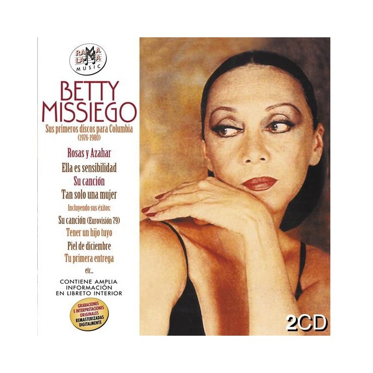 BETTY MISSIEGO - Sus primeros discos para Columbia (1976-1980)