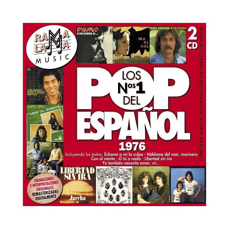 LO MEJOR DEL POP ESPAÑOL 1976 - Colección “los números uno del pop español”