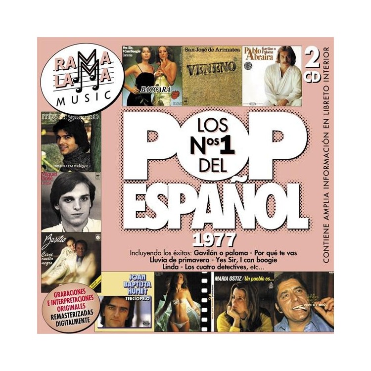 LO MEJOR DEL POP ESPAÑOL 1977 - Colección “los números uno del pop español”