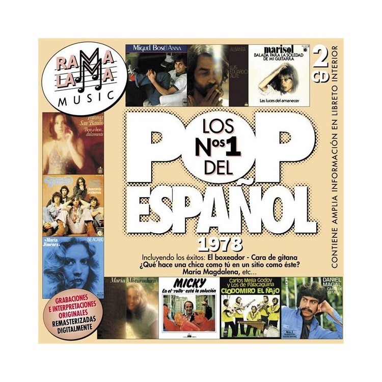 LO MEJOR DEL POP ESPAÑOL 1978 - Colección “los números uno del pop español”