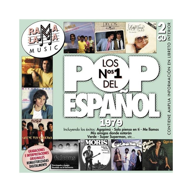 LO MEJOR DEL POP ESPAÑOL 1979 - Colección “los números uno del pop español”