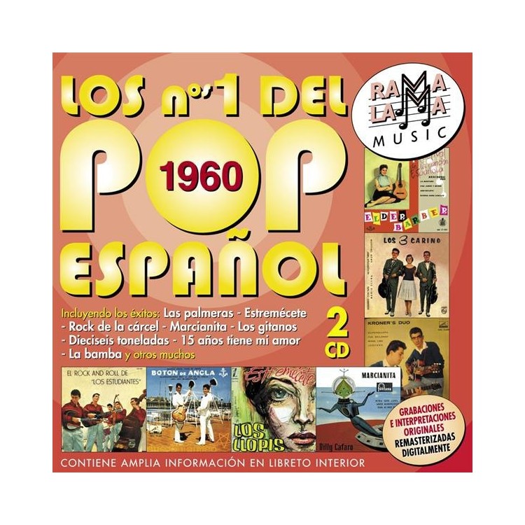 LO MEJOR DEL POP ESPAÑOL 1960 - Colección “los números uno del pop español”