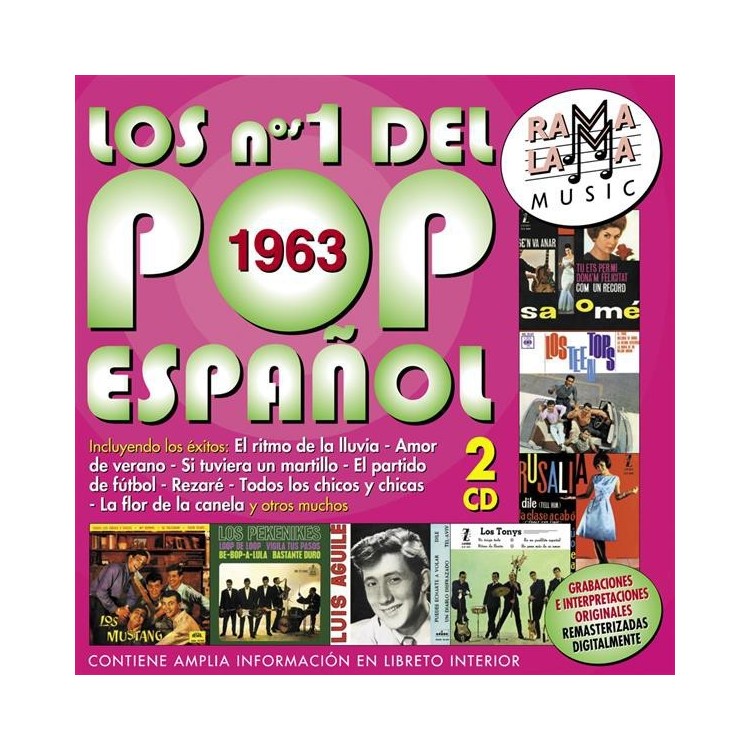 LO MEJOR DEL POP ESPAÑOL 1963 - Colección “los números uno del pop español”