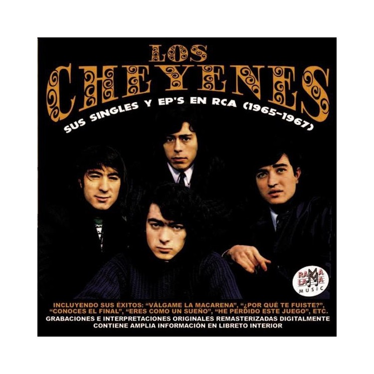 LOS CHEYENNES - Sus singles y ep's en RCA 1965-1967