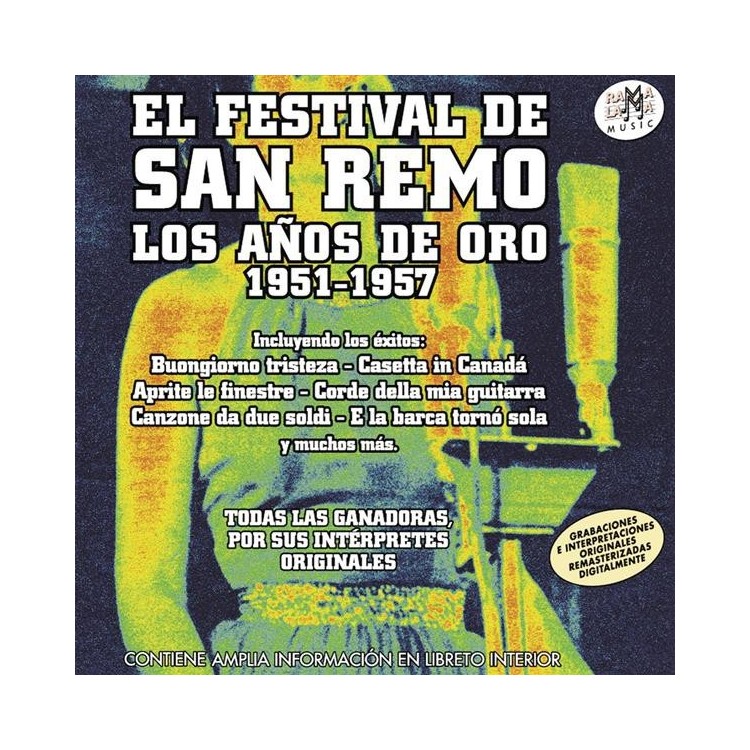 FESTIVAL DE SAN REMO - Los años de Oro 1951-1957