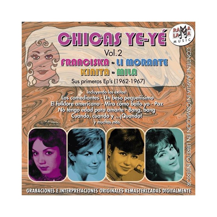 CHICAS YE YE VOL.2 - Sus primeros ep's 1962-1967