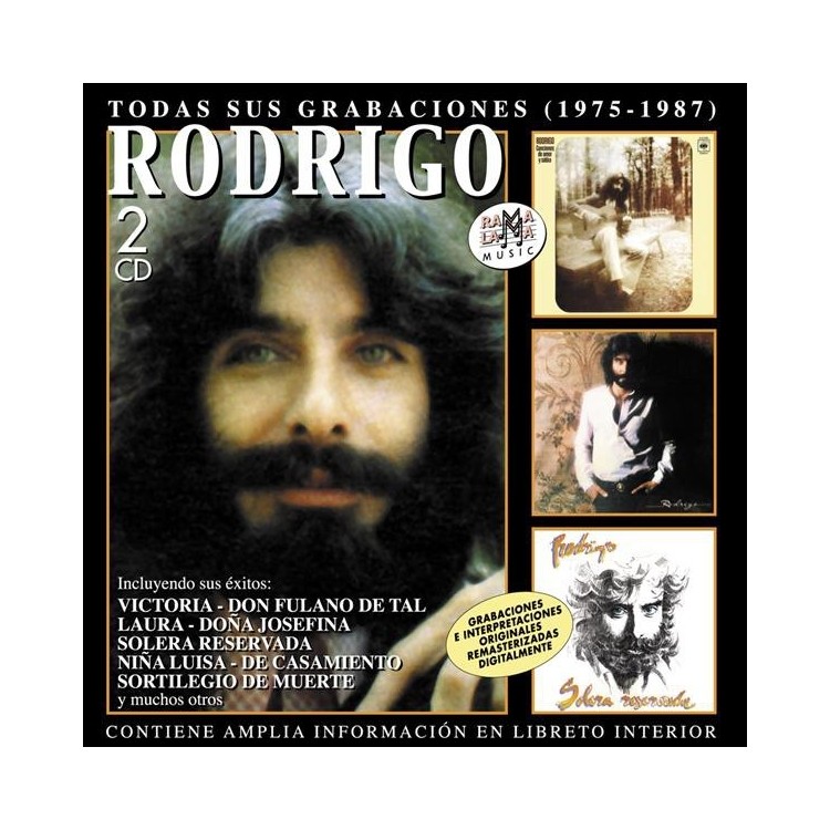 RODRIGO - Todas sus grabaciones 1975-1978