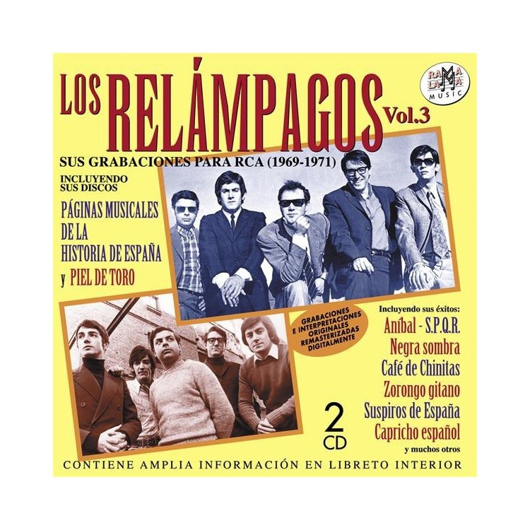 LOS RELAMPAGOS VOL.3 - Sus grabaciones para RCA