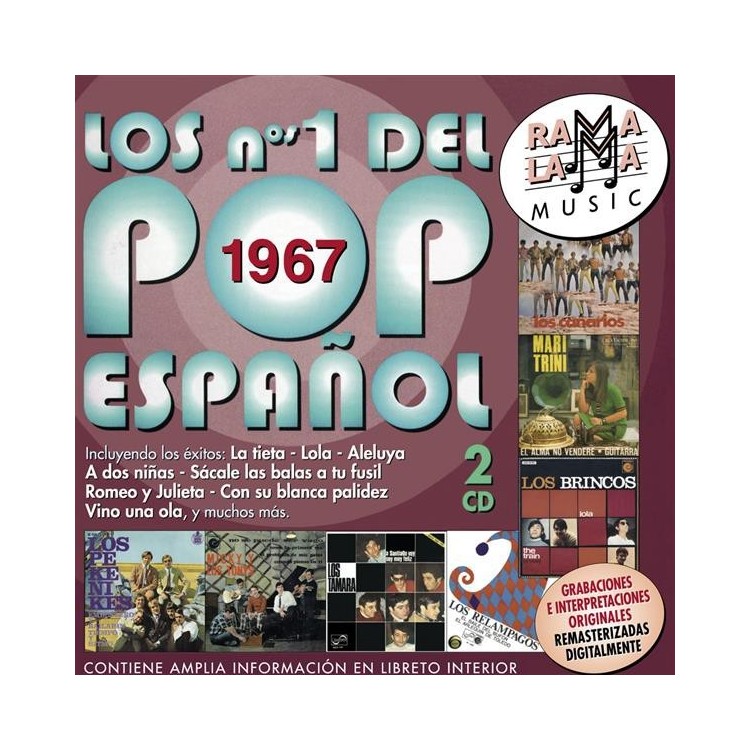 LO MEJOR DEL POP ESPAÑOL 1967 - Colección “los números uno del pop español”